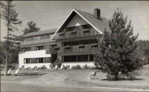 Franconia NH Chalet - Real Photo Postcard
