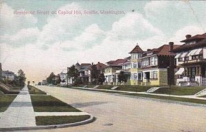 Washington Seattle Residence Street On Capiotol Hill