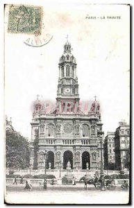 Old Postcard Paris La Trinite