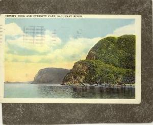 QUEBEC CANADA TRINITY ETERNITY CAFE SAGUENAY Postcard