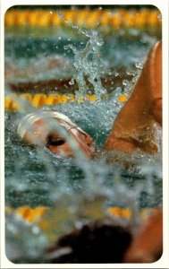 1983 Robinsons Sports Card Swimming June Croft sk9180