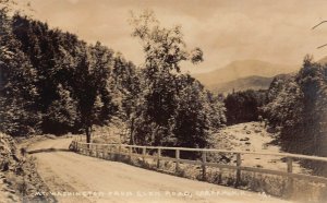LP37 Gorham  New Hampshire RPPC Postcard Mt. Washington