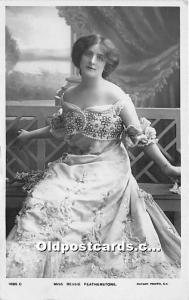 Miss Bessie Featherstone Theater Actor / Actress 1905 