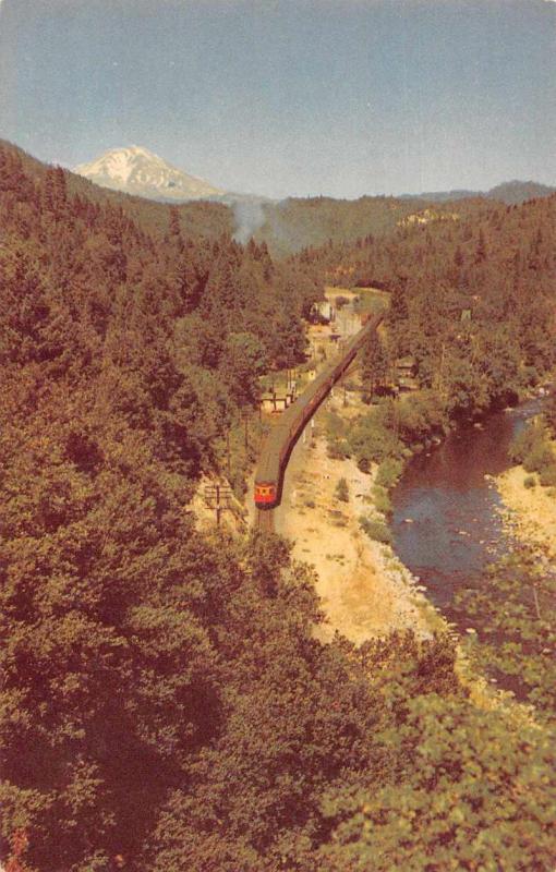 Castella California San Francisco Portland Streamliner Train Postcard JD933993