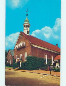 Unused Pre-1980 CHURCH SCENE Winston-Salem North Carolina NC p3809@