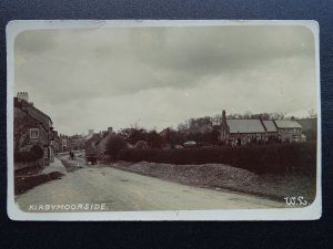 Yorkshire KIRBYMOORSIDE Piercy End c1909 RP Postcard by W.L.