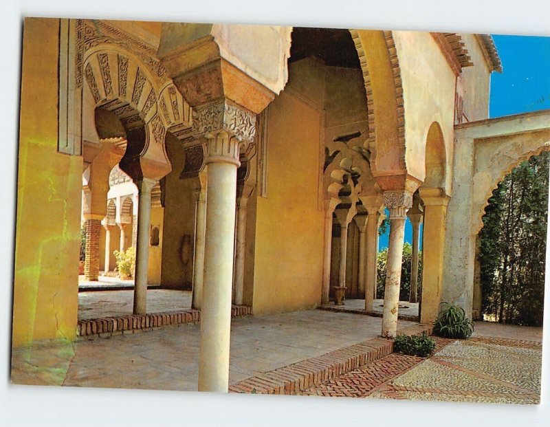 Postcard Fortified Enclosure, Alcazaba, Málaga, Spain