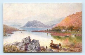 Tuck Aquarette~ Loch Ard Perthshire Scotland UK Postcard