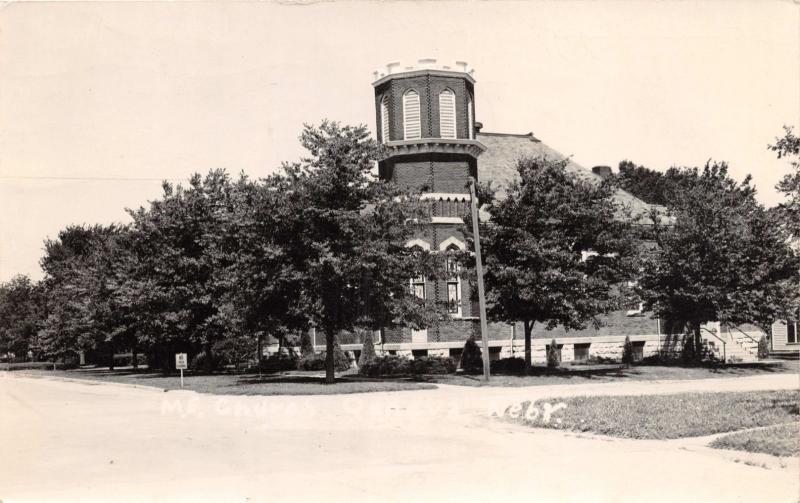 GENEVA NEBRASKA M E METHODIST EPISCOPAL CHURCH REAL PHOTO POSTCARD c1950