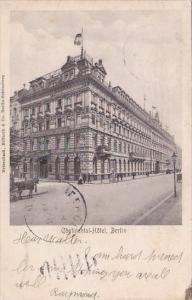 Continental Hotel Berlin Germany 1906