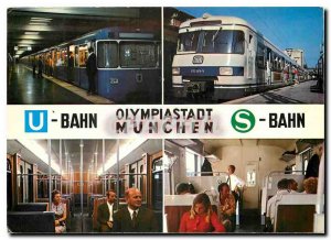 Postcard Modern Olympiastadt Muenchen