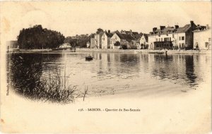 CPA Samois Quartier du Bas-Samois FRANCE (1300920)