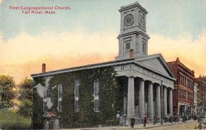 BR100498 first congregational church fall river mass   usa