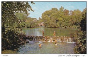 Swimming in Queen Victoria Park, Niagara Falls, Ontario, Canada, 40-60's