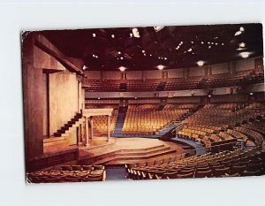 Postcard The stage and auditoium of the Festival Theatre Stratford Canada