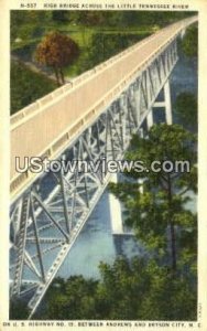 High Bridge in Bryson City, North Carolina