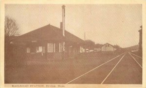 Erving Massachusetts Railroad Station Non Postcard Back Postcard 21-2508