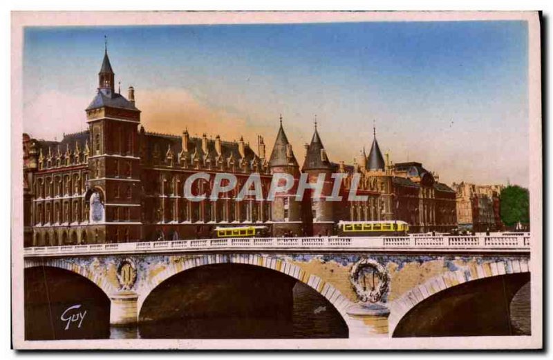 Old Postcard Paris And Its Wonders Courthouse Tower & # 39horloge and Concierge