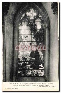 Dreux - Chapelle Saint Louis - Stained glass window - Jesus in Gethsemane - S...