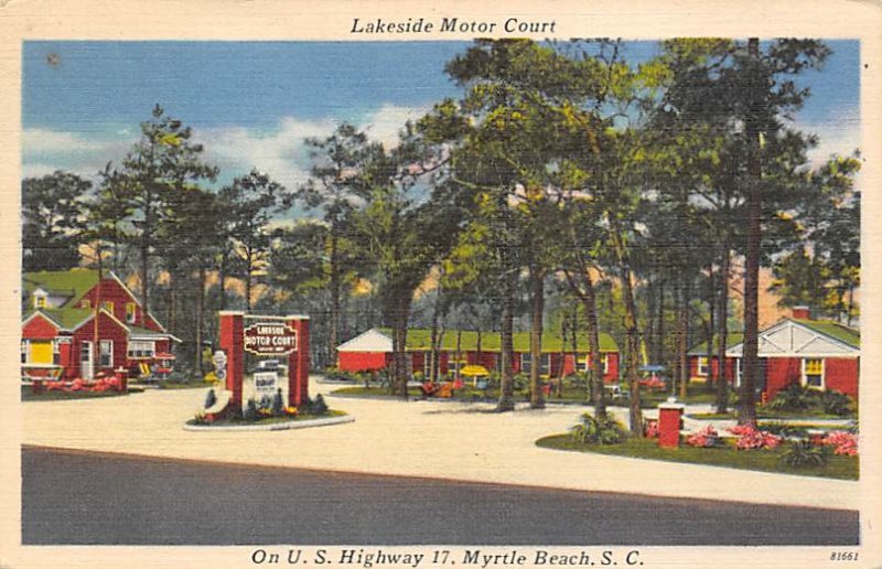 Lakeside Motor Court Myrtle Beach, South Carolina