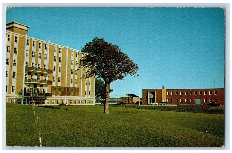 c1950's Sacred Heart Home Queen Charlotte Amrouries PEI Canada Postcard