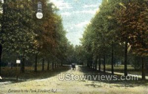 Park Entrance in Vineland, New Jersey