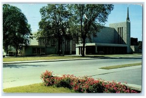 1960 St. Peters Catholic Church Exterior Roadside Oshkosh Wisconsin WI Postcard