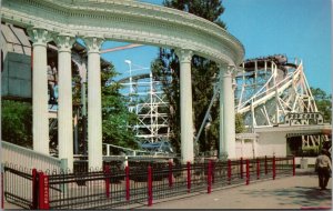 Postcard Bobs at Riverview Amusement Park in Chicago, Illinois