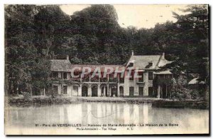 Old Postcard Park of Versailles Hamlet Marie Antoinette The Queen's House