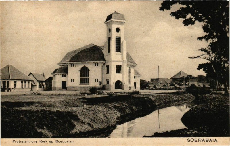 PC CPA SOERABAIA Prot. Kerk op Boeboetan INDONESIA (a17159)