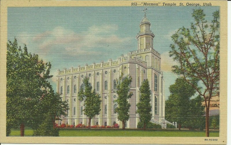 Mormon Temple, St. George, Utah