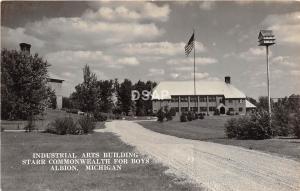 B72/ Albion Michigan Mi RPPC Postcard 50s Industrial Starr Commonwealth For Boys