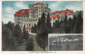 Galen Hall, Wernersville, Pennsylvania, Early Postcard, Unused