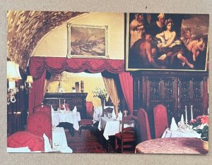 UNUSED POSTCARD - SAKRISTAI ROOM, RESTAURANT STADTKRUG, VIENNA, AUSTRIA