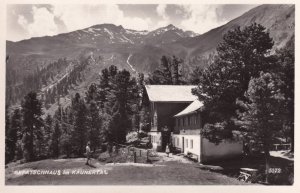 Gepatschhaus Im Kaunertal Austria Real Photo Postcard