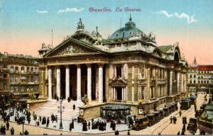 Belgium Brussells La Bourse