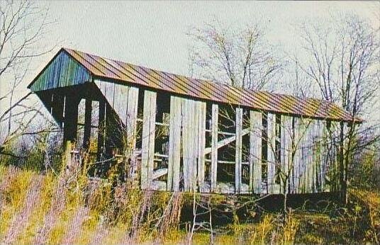 Ohio Waverly Pike Conuty Barger Farm Covered Bridge