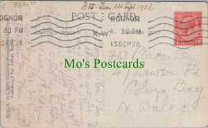 Genealogy Postcard - Family History - Place - Colwyn Bay - North Wales  764A