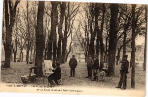 CPA LIBOURNE - Les alles souchet et la tour du grand port (192988)