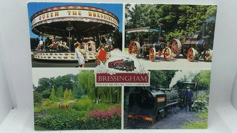 Job Lot Bulk Buy 10x New Bressingham Steam Engine Museum and Gardens Postcards 