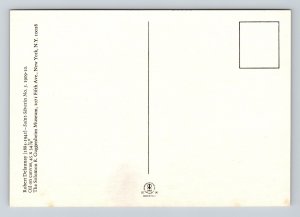 Robert Delaunay Saint-Severin Oil on Canvas Art Postcard 1982 Italy