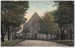 MEADVILLE, Pennsylvania, PU-1909; First Methodist Episcopal Church