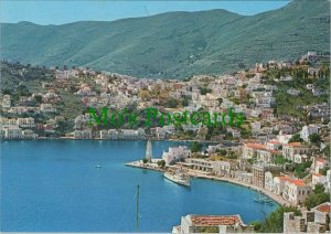 Greece Postcard - Symi - View of The Town  RRR1232