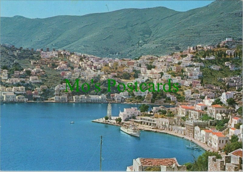 Greece Postcard - Symi - View of The Town  RRR1232