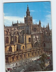 Postcard Catedral y Giralda, Seville, Spain