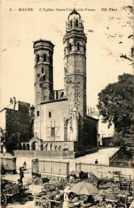 CPA Macon L'Eglise Saint-Vincent le Vieux FRANCE (953003)