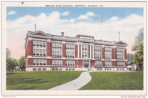Emporia, Kansas 1930-40s ; Senior High School