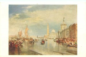 Venice Painting by Turner Postcard, Washington, DC National Gallery of Art