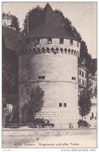 Luzern. Ringmauer und Alter Turm , Switzerland , 00-10s