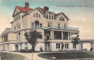 Tacoma Washington Witworth College Building Antique Postcard J80907